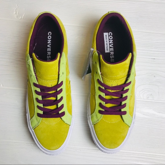 converse one star apple green